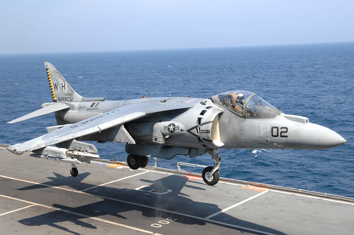 AV-8B Harrier II GR9 VSTOL Strike Aircraft - Airforce Technology