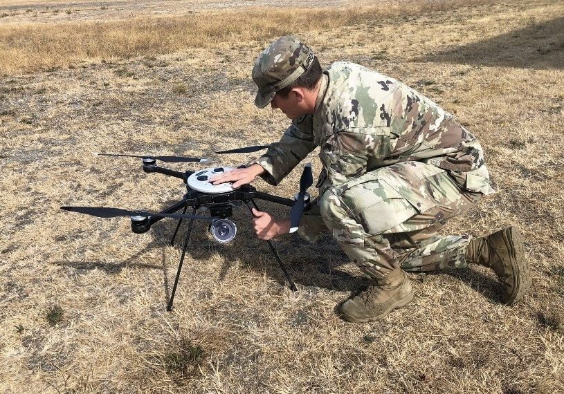 EOD Soldiers first to field test unmanned aerial system