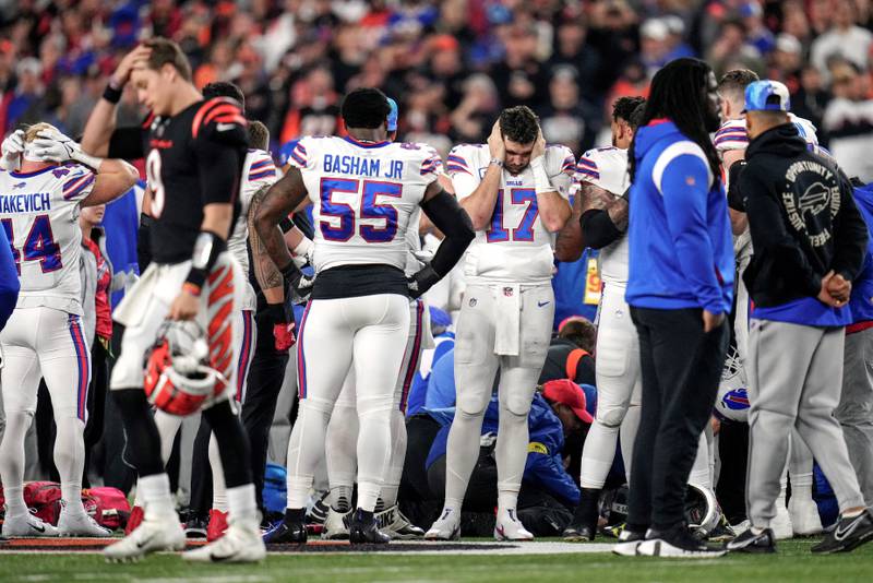 Damar Hamlin’s on-field cardiac arrest raises concerns over American football safety